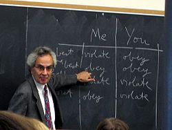 Thomas Nagel teaching Ethics.JPG