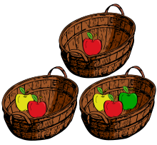 Three Baskets with Apples.svg