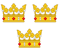 Three Crowns of Sweden (Tre Kronor).svg