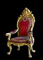 ? Trone of Charles III of Spain middle of 18th century