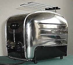 Streamlined toaster