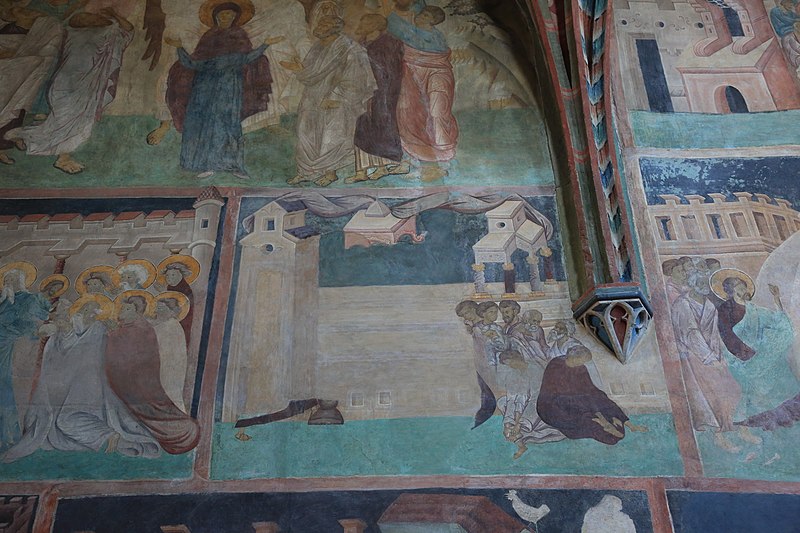 File:Trinity Chapel in Lublin - North wall choir - The Washing of the Apostles Feet 2014-08-09-147.jpg