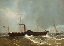 1846 painting of Tynwald by Samuel Walters. Tynwald (I).JPG