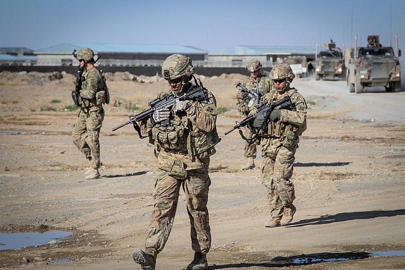 File:U.S. Soldiers with Forward Support Company, 65th Engineer Battalion conduct a presence patrol in Kandahar province, Afghanistan, March 26, 2014 140326-Z-HP669-008.jpg