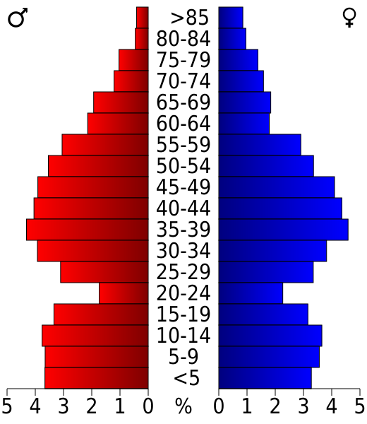 File:USA King William County, Virginia age pyramid.svg