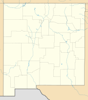 ソコロUFO事件の位置（ニューメキシコ州内）