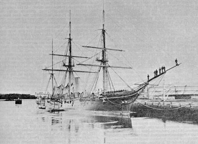 Galena, after 1864 refit as a wooden sloop