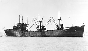 USS Latona (AF-35) at anchor in San Francisco Bay, California (USA), in 1945-1946 (NH 82214).jpg