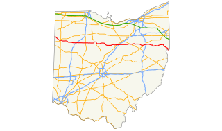 U.S. Route 30 in Ohio Section of U.S. Highway in Ohio, United States