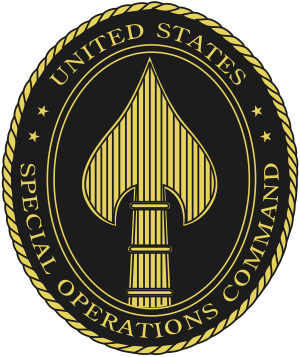 The USSOCOM emblem United States Special Operations Command Insignia.svg