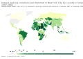 New York parking violations by country of diplomat