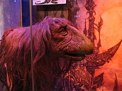 Marionnette du long-métrage de fantasy de Jim Henson et Frank Oz Dark Crystal (1982)