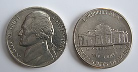 Moeda De 5 Centavos De Dólar Jefferson: Prolegómenos, Elección do deseño, Produción