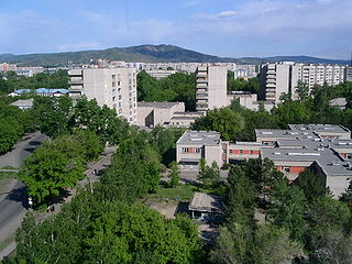 Oskemen Place in East Kazakhstan Region, Kazakhstan