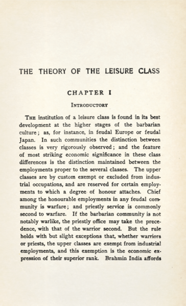 File:Veblen - Theory of the leisure class, 1924 - 5854536.tif