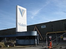 Vickers factory (closed) Vickers Cross Gates March 2017.jpg