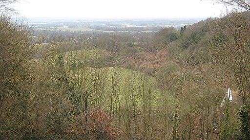 View from Mariners Hill Bench - geograph.org.uk - 1754433
