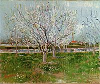 Orchard in Blossom (Plum Trees) April 1888 National Gallery of Scotland (F553)