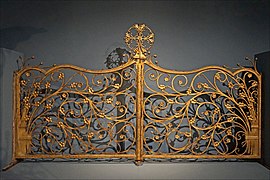 Choir gate designed by Viollet-le-Duc