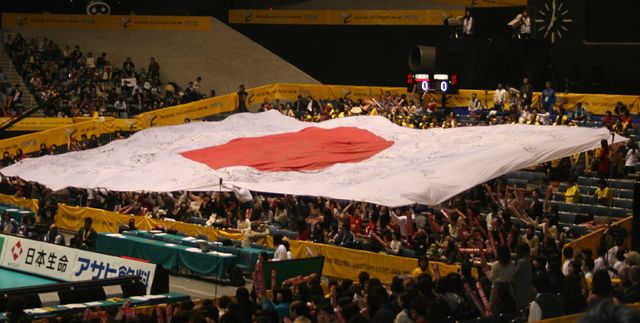 Japan national team fans in World Championship 2010