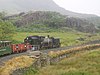 ex-South African Railways garatt 143 at its new home on the Welsh Highland Railway