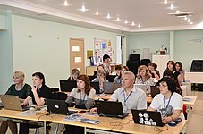 April training for teachers in Kyiv