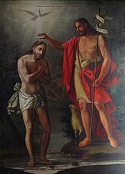 Tableau de Sorg "Baptême du Christ" (1848)