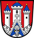 Wappen der Stadt Bischofsheim (Rhön)