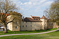 Wall and battlements