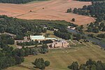 Welbeck Abbey College Offices Welbeck Abbey (aerial 2013) (geograph 3637265).jpg