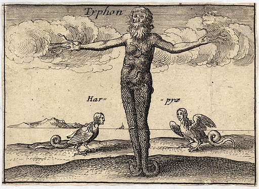 Wenceslas Hollar - The Greek gods. Tryphon