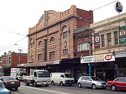 The Westgarth Theatre from across the street.