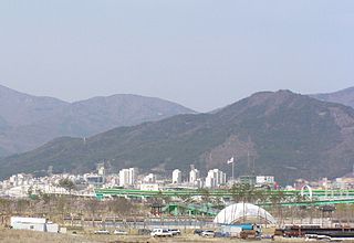 <span class="mw-page-title-main">Yangsan</span> Municipal City in Yeongnam, South Korea