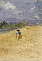 Young Woman in a Field