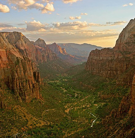 Zion National Park in southern Utah is one of five national parks in the state.