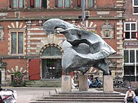 'Zonnevechter', Grote Markt, Haarlem