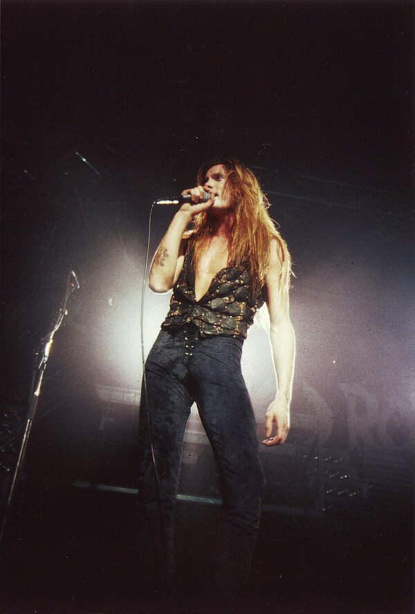 Sebastian Bach was the lead singer for Skid Row from 1987 until 1996.