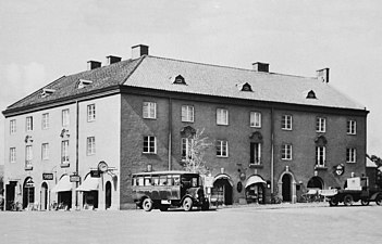 "Klingska huset", Solbergas äldsta bevarade hyreshus, 1930-tal.