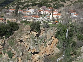 Вид на деревню Катаррактис.