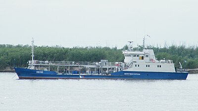 Речной танкер-бункеровщик проекта 1481.