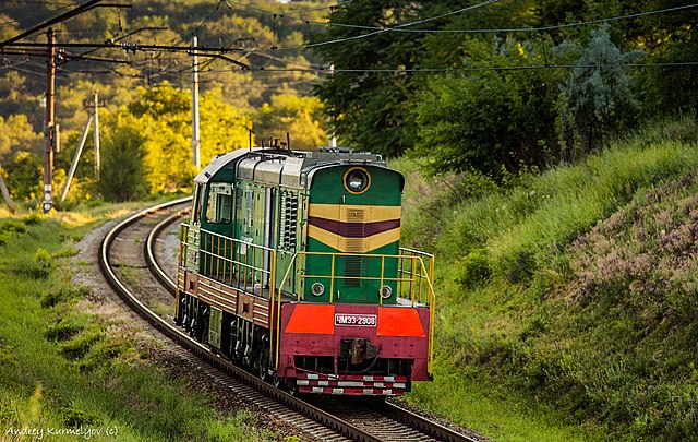 The ČKD ČME3, a common example of a diesel shunting locomotive