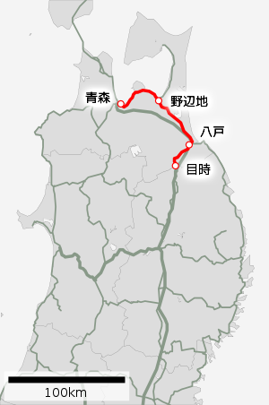 地 図 鉄 道 広 域青 い 森 鉄 道 線.svg 