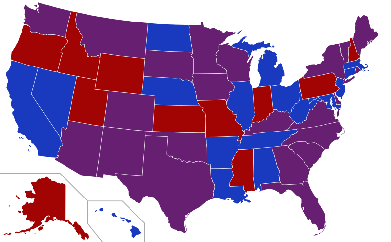 File:102nd United States Congress Senators.svg