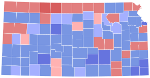 File:1956 Kansas gubernatorial election results map by county.svg