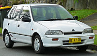 1991-1994 Holden Barina (MH) 5-door hatchback (2011-07-17) 01.jpg