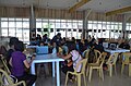 The participants of the 2014 Waray Wikipedia Edit-a-thon in Calbayog City are grouped into five.