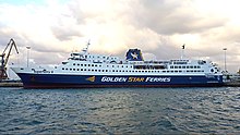 Superferry II at Heraklion in 2018. 20180926 Heraklion Superferry II.jpg