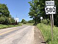 File:2022-06-04 14 14 46 View north along Pennsylvania State Route 580 at Pennsylvania State Route 240 in Green Township, Indiana County, Pennsylvania.jpg