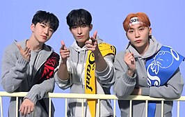 BSS in februari 2023 V.l.n.r. : Hoshi, DK, en Seungkwan