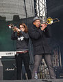 Hanna Schmitt (Trumpet), Alexander Giffey (Trombone)